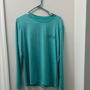 Salt Life Teal Long Sleeve Tee